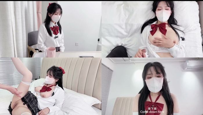 女大学生〖樱空桃桃〗特殊治疗~无良医生内射受孕JK学姐嫩穴！