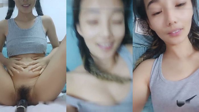 敏感体质肉鲍嫩妹，深插高潮喷水颤抖，添足诱惑十足