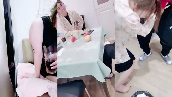 两个小骚妇直播勾小哥，对白清晰搞笑