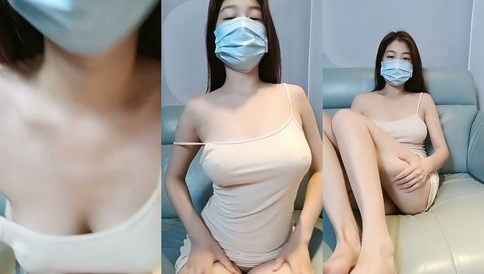 巨乳白虎嫩妹 直播自慰 第二弹 part1