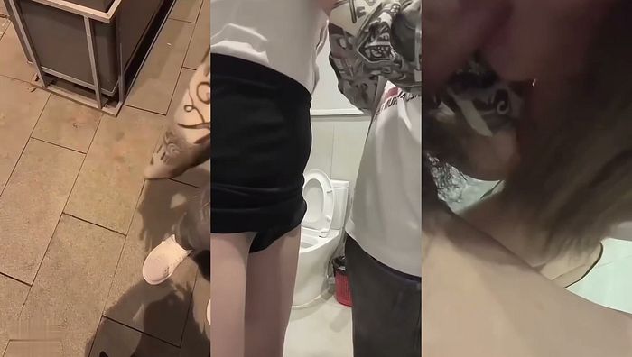 极品OL包臀裙街头勾引进男厕打炮：高跟肉丝后入爆操，女上骑出白浆无套内射全程