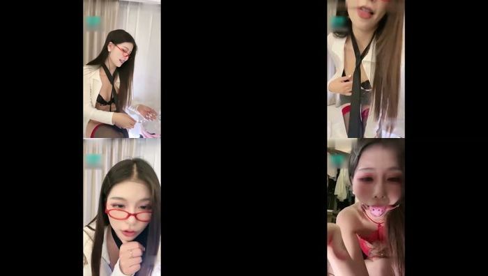 极品女神小野猫黑丝美腿口球假鸡巴自慰