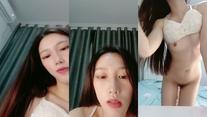 清纯小妹露脸直播：高颜值好身材，在狼友调教下的脱光激情 part2