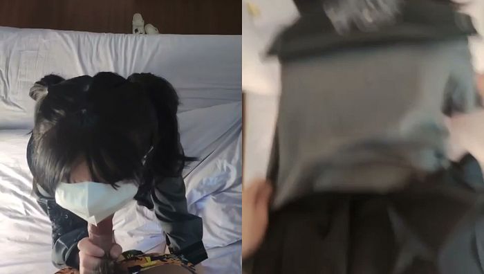 黑丝jk学妹户外露出！疯狂后入黑丝jk大屁股学生妹